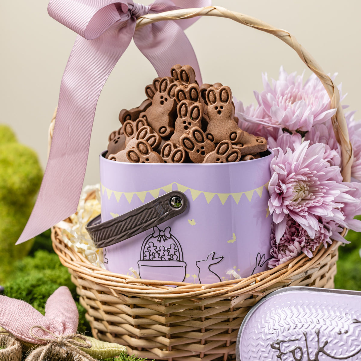 mini bunny basket 200g