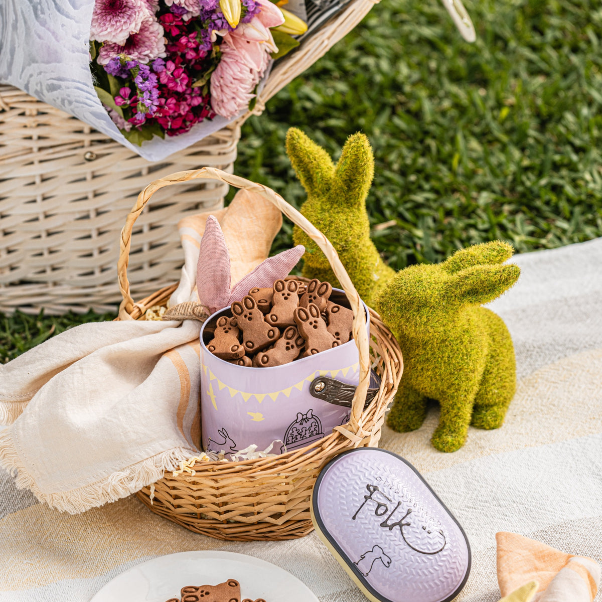 mini bunny basket 200g