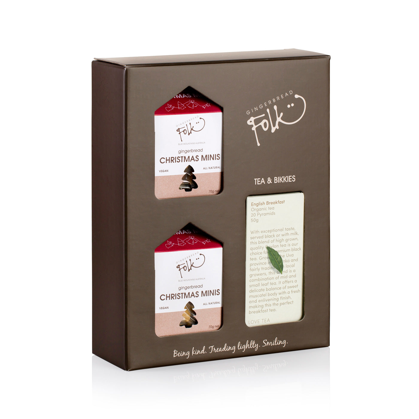 coffret cadeau de Noël tea &amp; bikkies