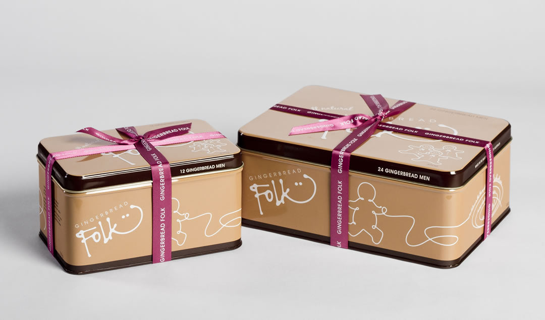 gingerbread man cookie tin 225g