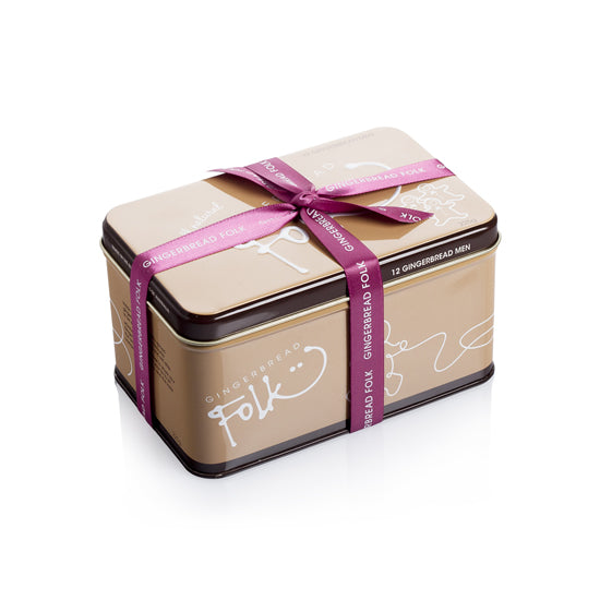 gingerbread man cookie tin 225g