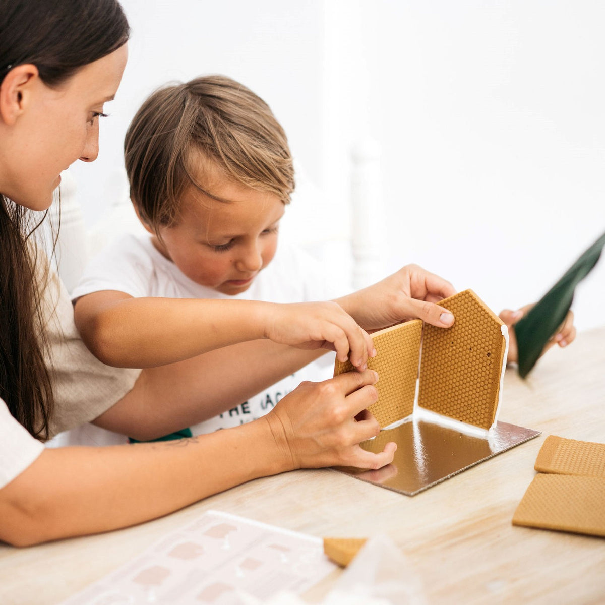 gluten free gingerbread house kit